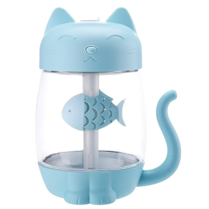 New cute pet cat three-in-one humidifier USB desktop office home car civilian humidifier atomizer