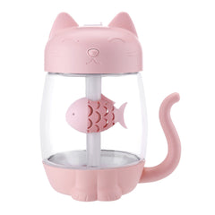 New cute pet cat three-in-one humidifier USB desktop office home car civilian humidifier atomizer