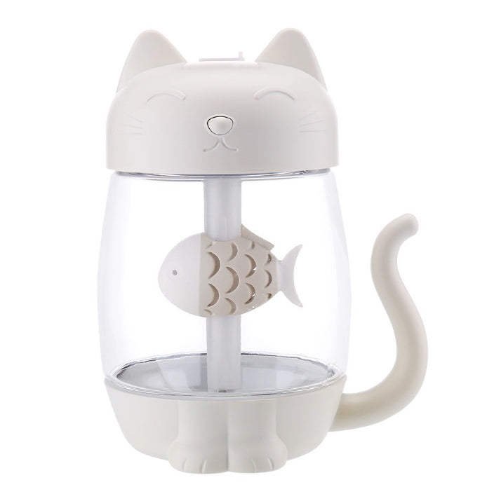 New cute pet cat three-in-one humidifier USB desktop office home car civilian humidifier atomizer