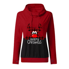 Christmas Mosaic long sleeve hoodie