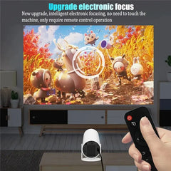 DITONG HY300 Plus HD Projector Portatil 4K 1280x720P Android Wifi LED Video