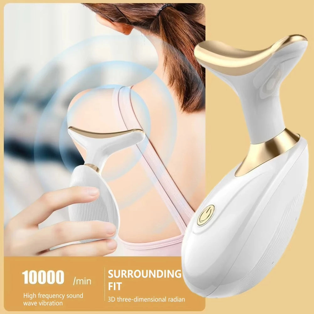 Charging USB  Portable Anti Wrinkle Double Chin Universal Electric Face Firming Massager