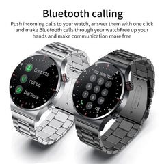 2024 NEW ECG+PPG Business Smart Watch Men Bluetooth Call Health Sleep Monitoring Multiple Sports Mode Waterproof Smartwatch