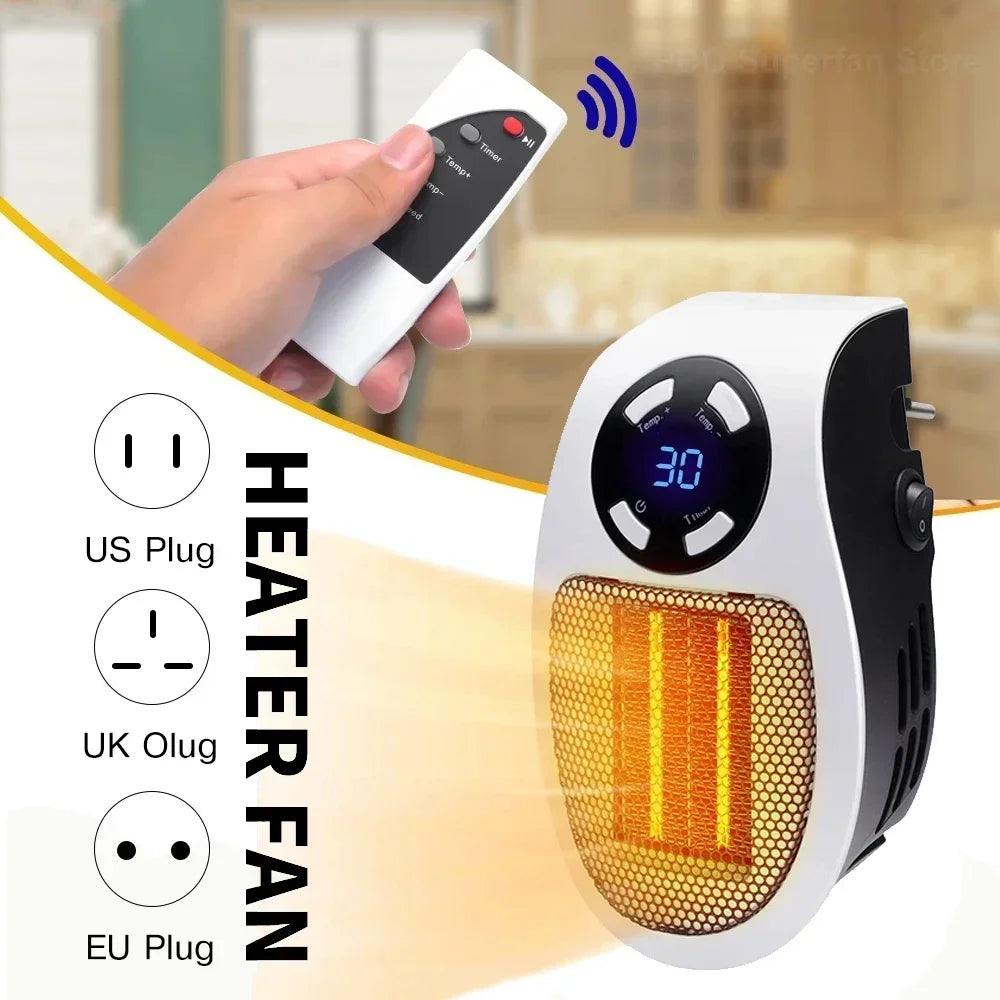 Electric Heater Portable   Heater Heating Warm Air Blower Mini Radiator Home Office Warmer Machine for Winter