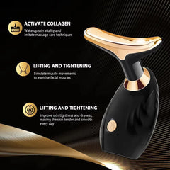 Charging USB  Portable Anti Wrinkle Double Chin Universal Electric Face Firming Massager