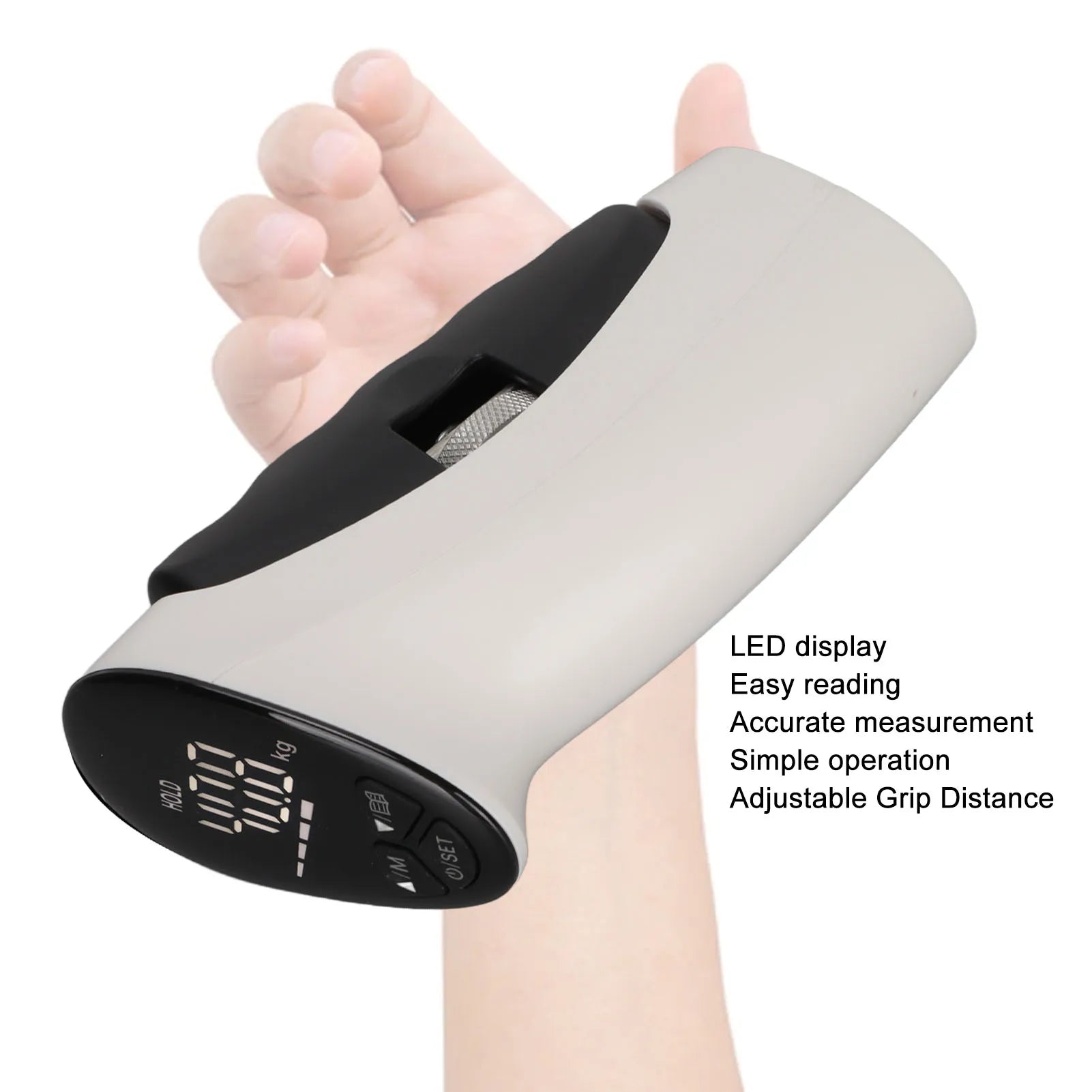 Auto Capturing Electronic Grip Power Strength Trainer Smart Hand Dynamometer Sports