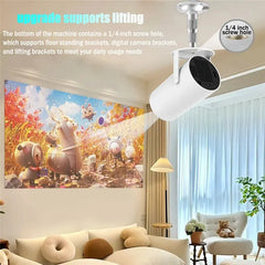 DITONG HY300 Plus HD Projector Portatil 4K 1280x720P Android Wifi LED Video