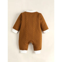 Months Newborn Baby Boy Clothes Baby Girl Romper Bear Knitted Long Sleeves Bodysuit Infant Baby Boy Jumpsuit Outfit